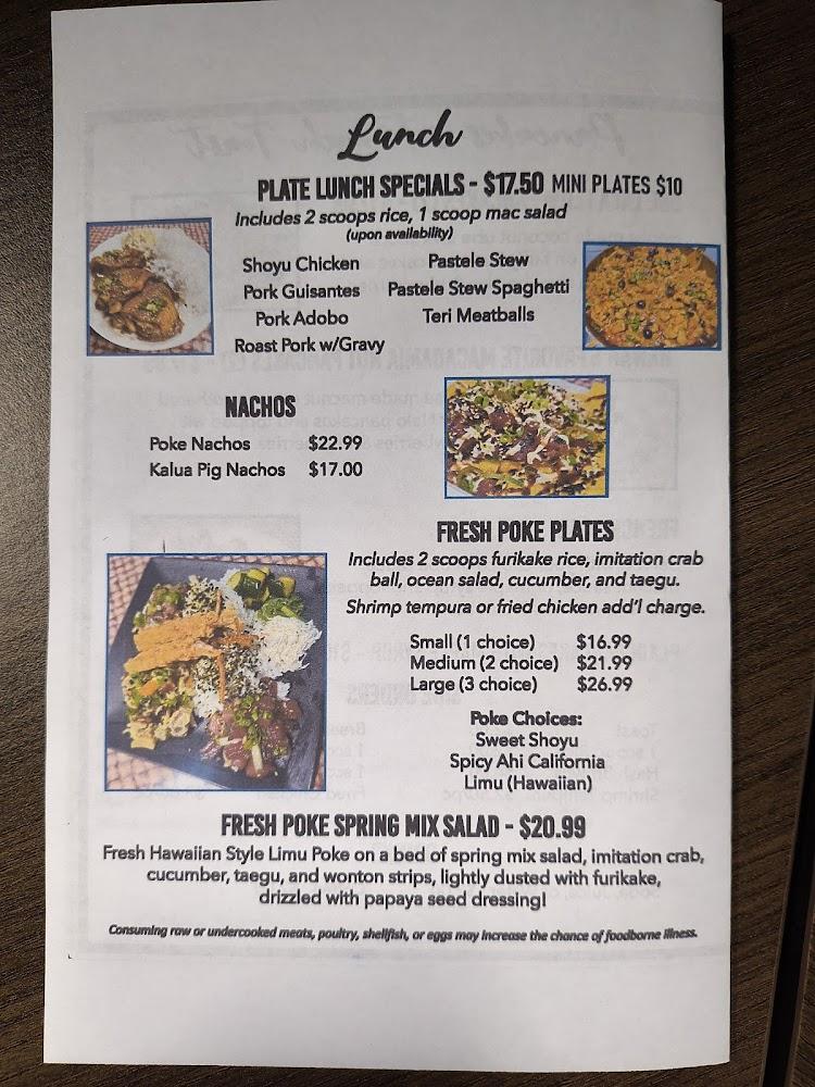 Waimanalo Poke Stop Nalo Fried Rice Special